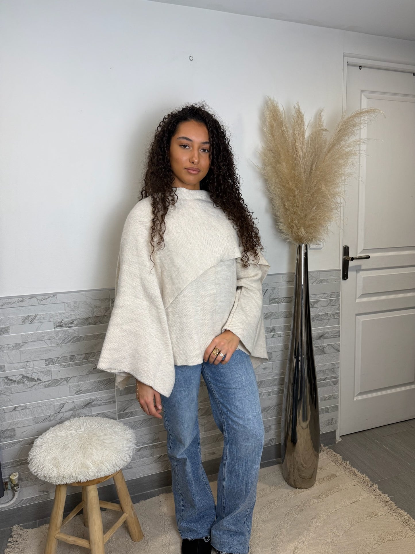 Veste avec cape