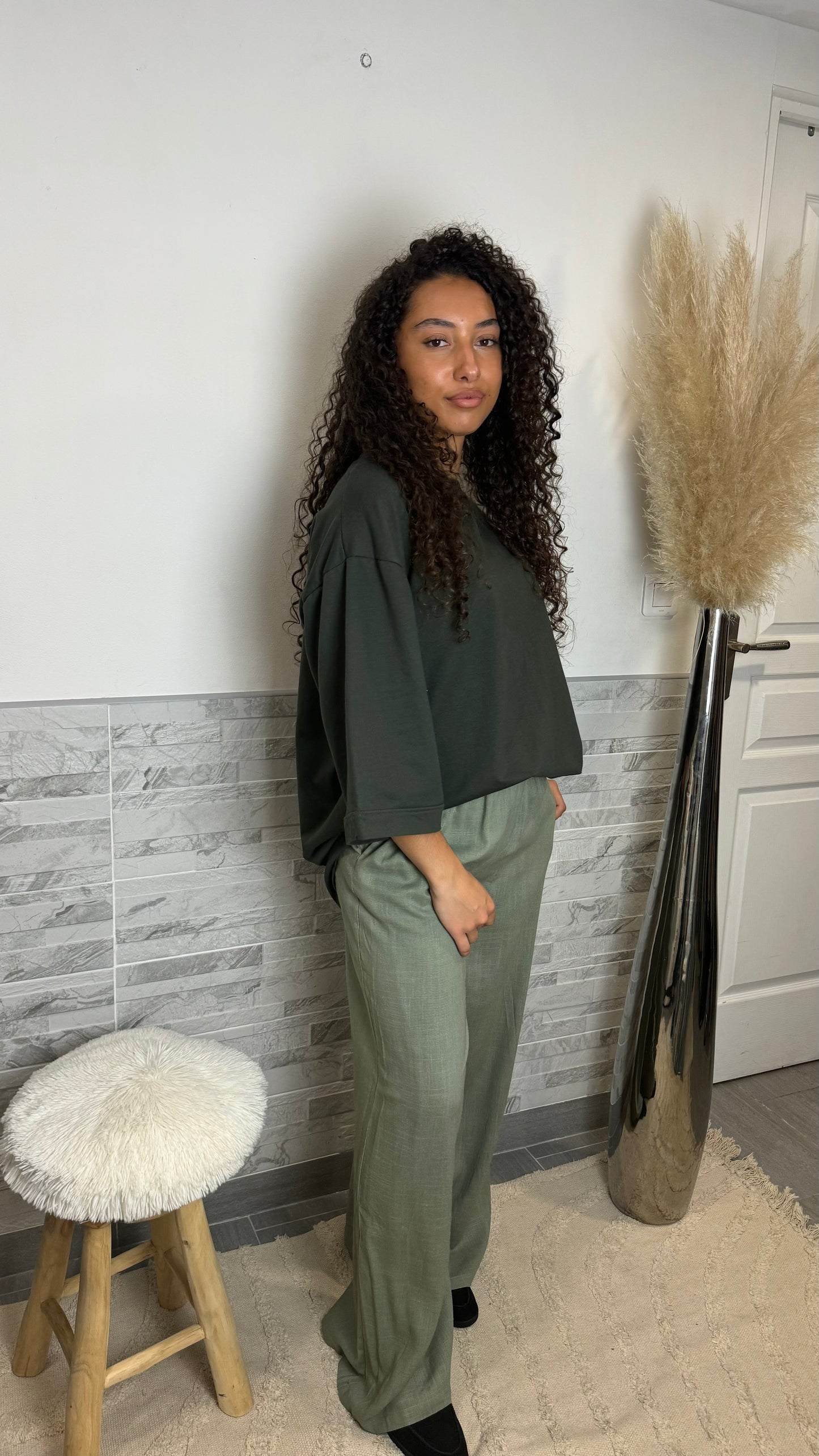 Pantalon en lin