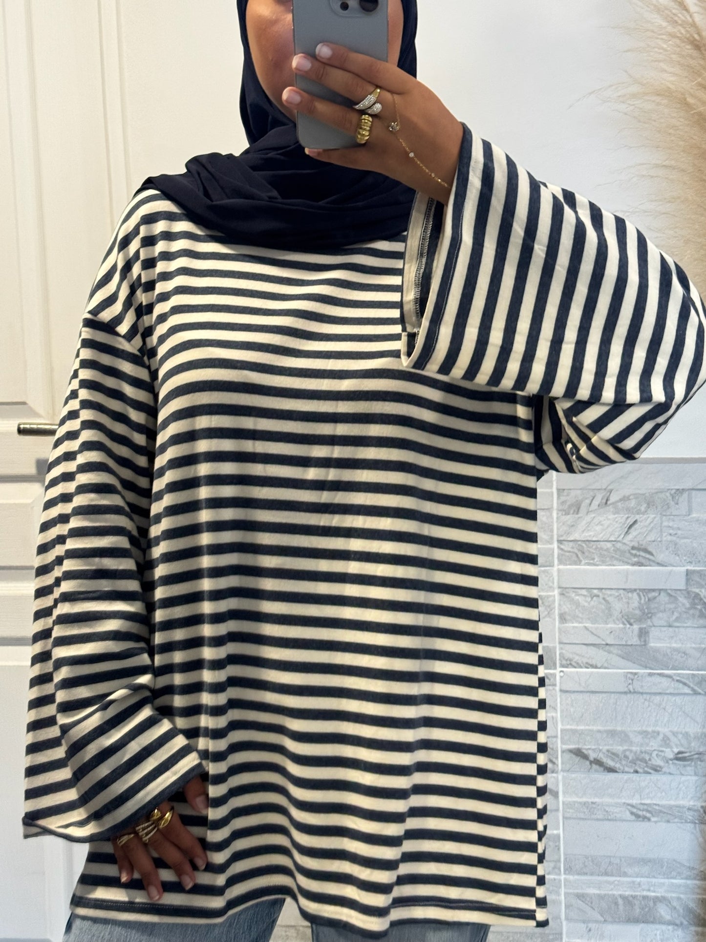 T-shirt à rayures