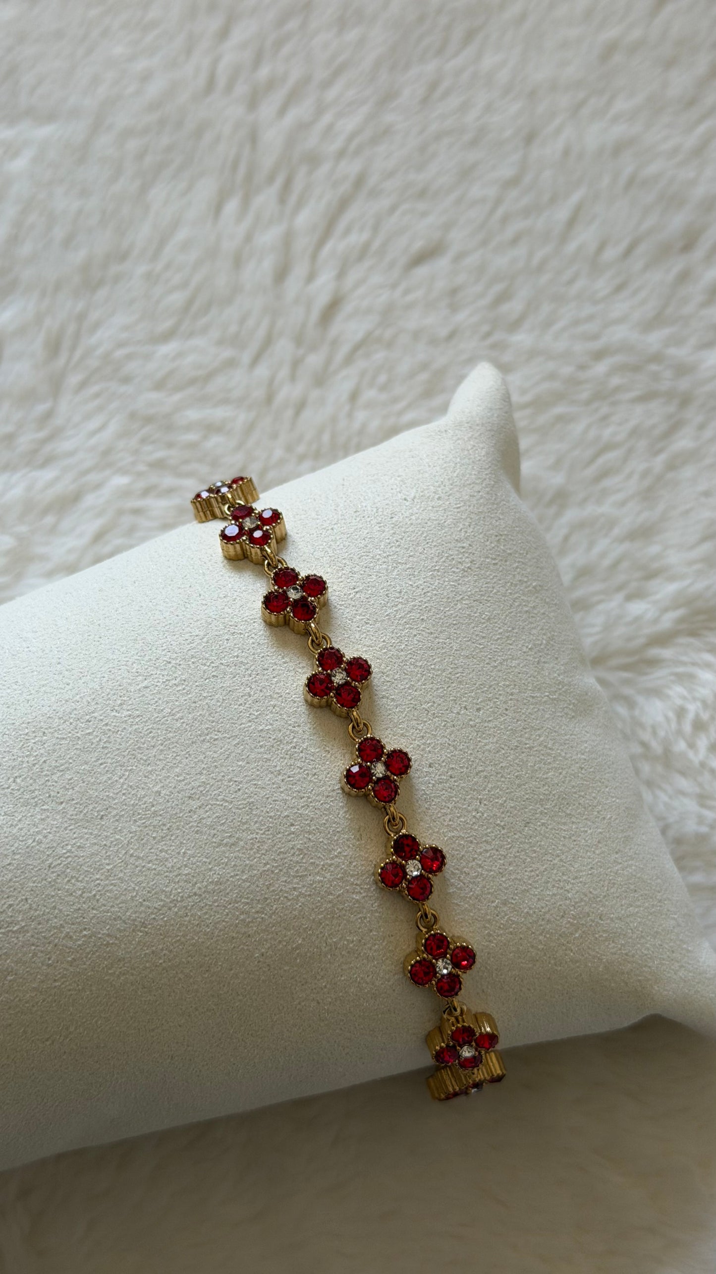Bracelet IRIS [ROSE / ROUGE]