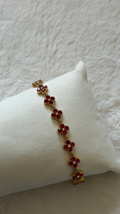Bracelet IRIS [ROSE / ROUGE]