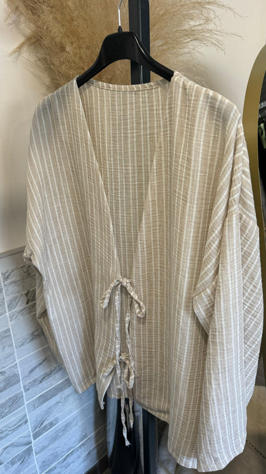 Gilet à lacet