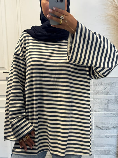 T-shirt à rayures