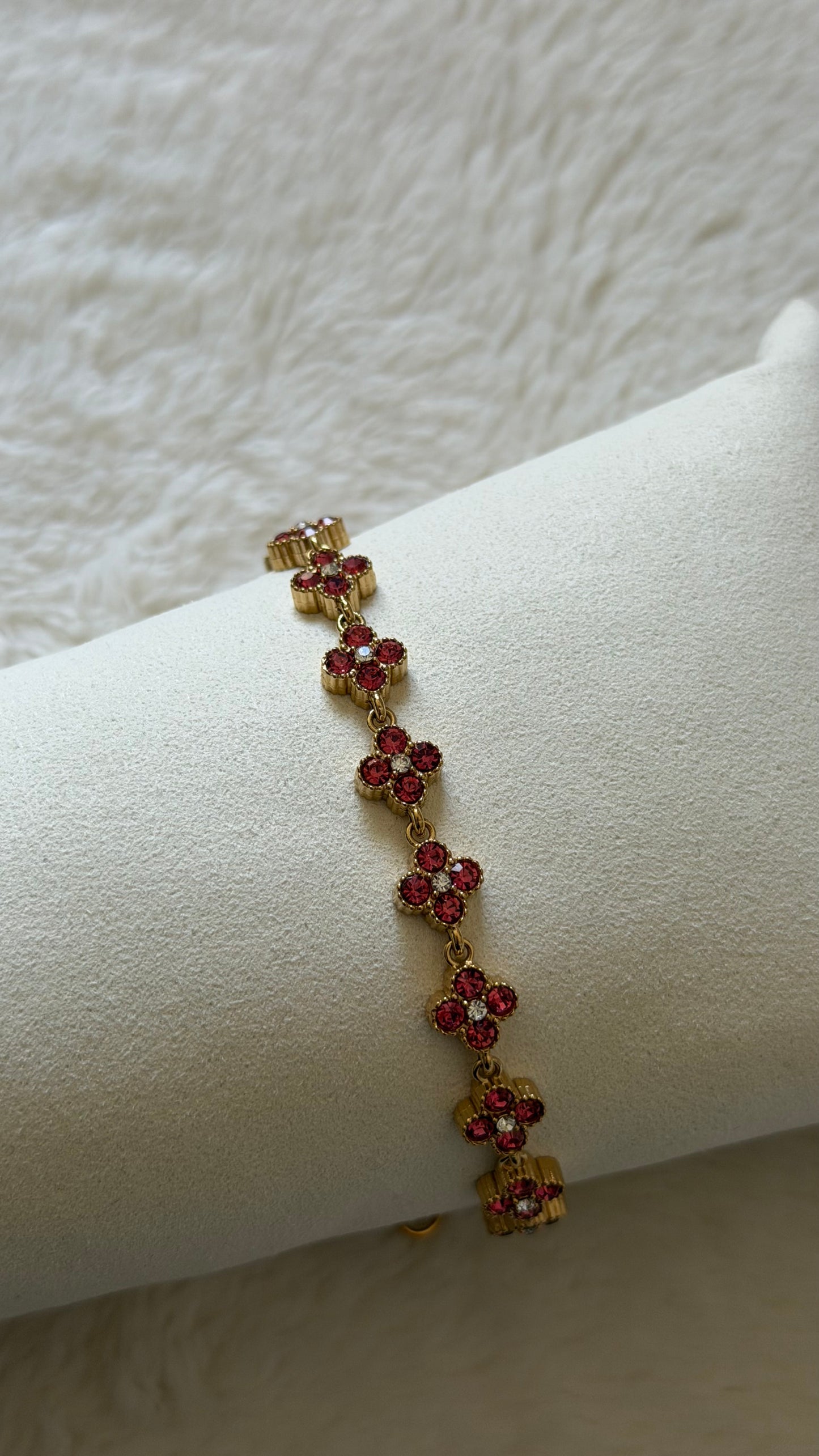 Bracelet IRIS [ROSE / ROUGE]