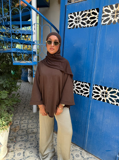 Pantalon satiné