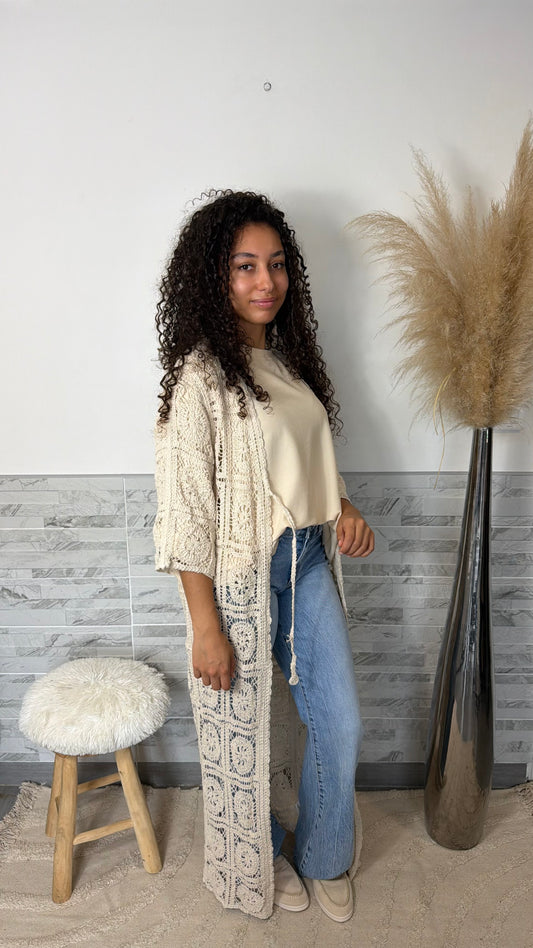 Gilet crochet