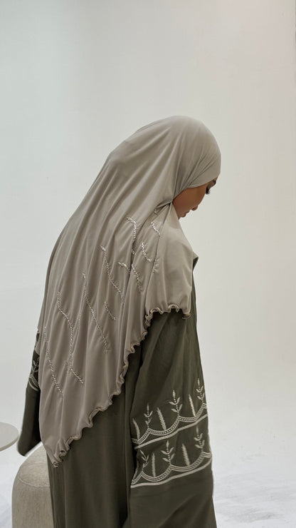 Voile Jersey Perle Satinée